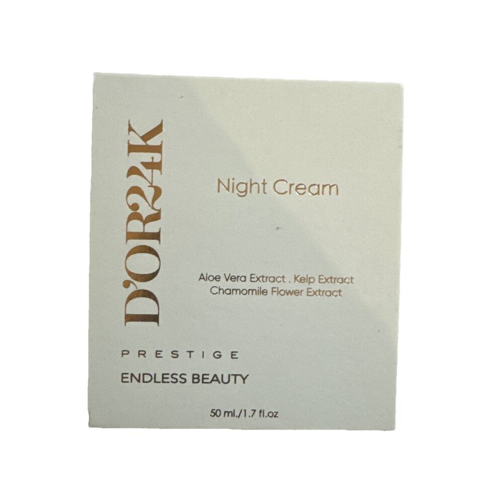 D’OR 24K Prestige Endless Beauty Recovery Night Cream 1.7 oz Gold Infused